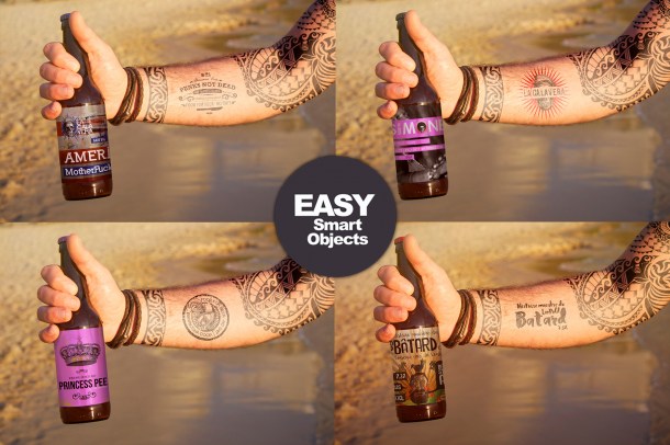 2 Beach Beer Tattoo Style | Logo (1820x1214)